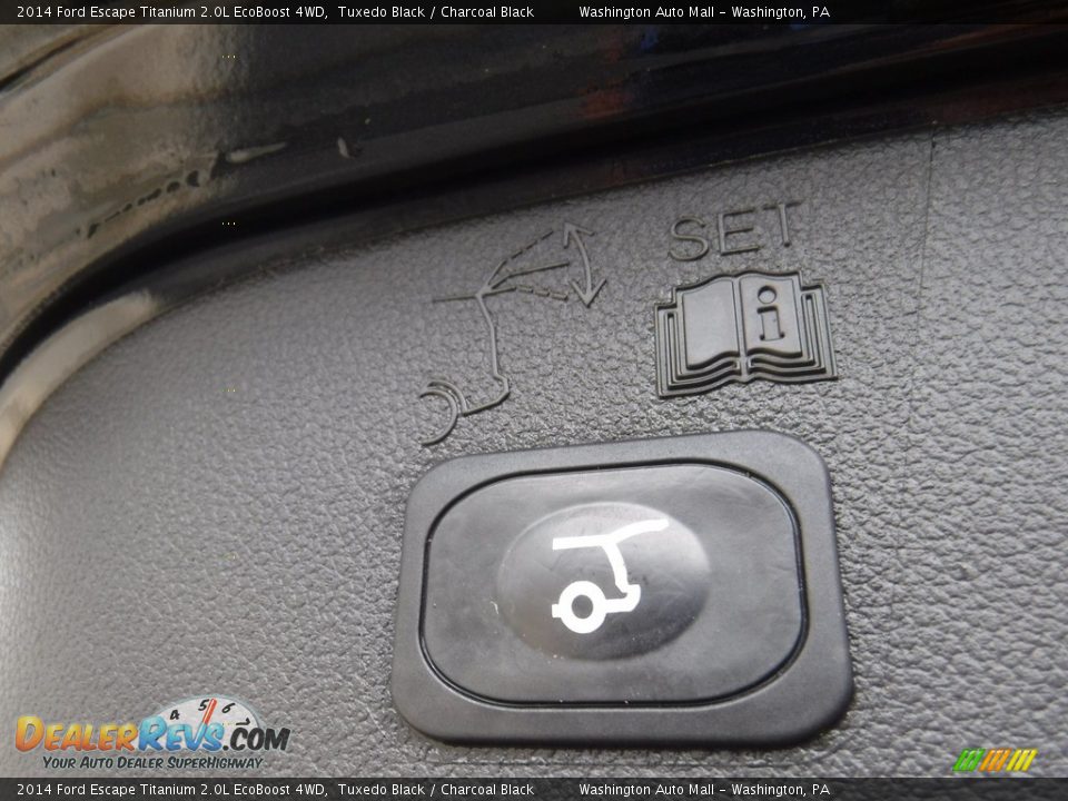 2014 Ford Escape Titanium 2.0L EcoBoost 4WD Tuxedo Black / Charcoal Black Photo #27