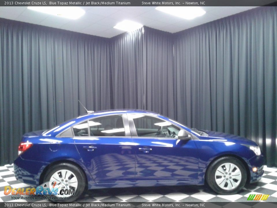 2013 Chevrolet Cruze LS Blue Topaz Metallic / Jet Black/Medium Titanium Photo #5