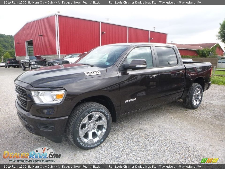 2019 Ram 1500 Big Horn Crew Cab 4x4 Rugged Brown Pearl / Black Photo #1