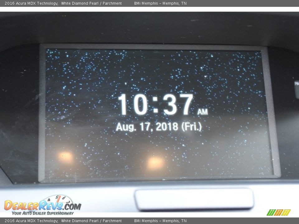2016 Acura MDX Technology White Diamond Pearl / Parchment Photo #17
