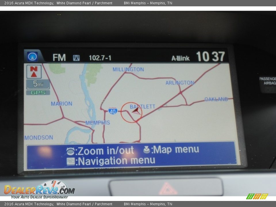 2016 Acura MDX Technology White Diamond Pearl / Parchment Photo #18