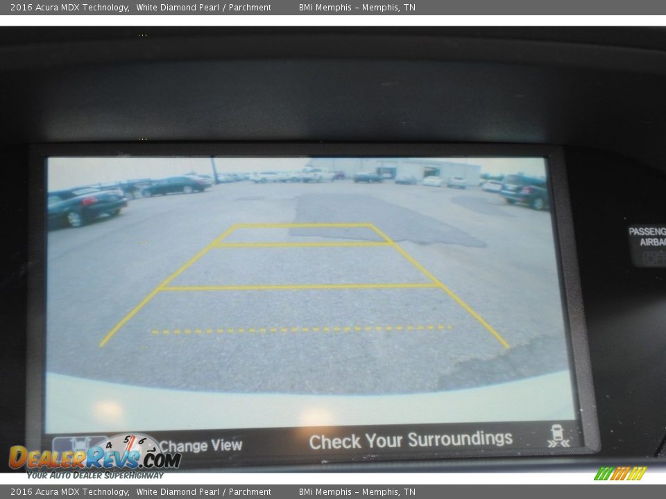 2016 Acura MDX Technology White Diamond Pearl / Parchment Photo #19