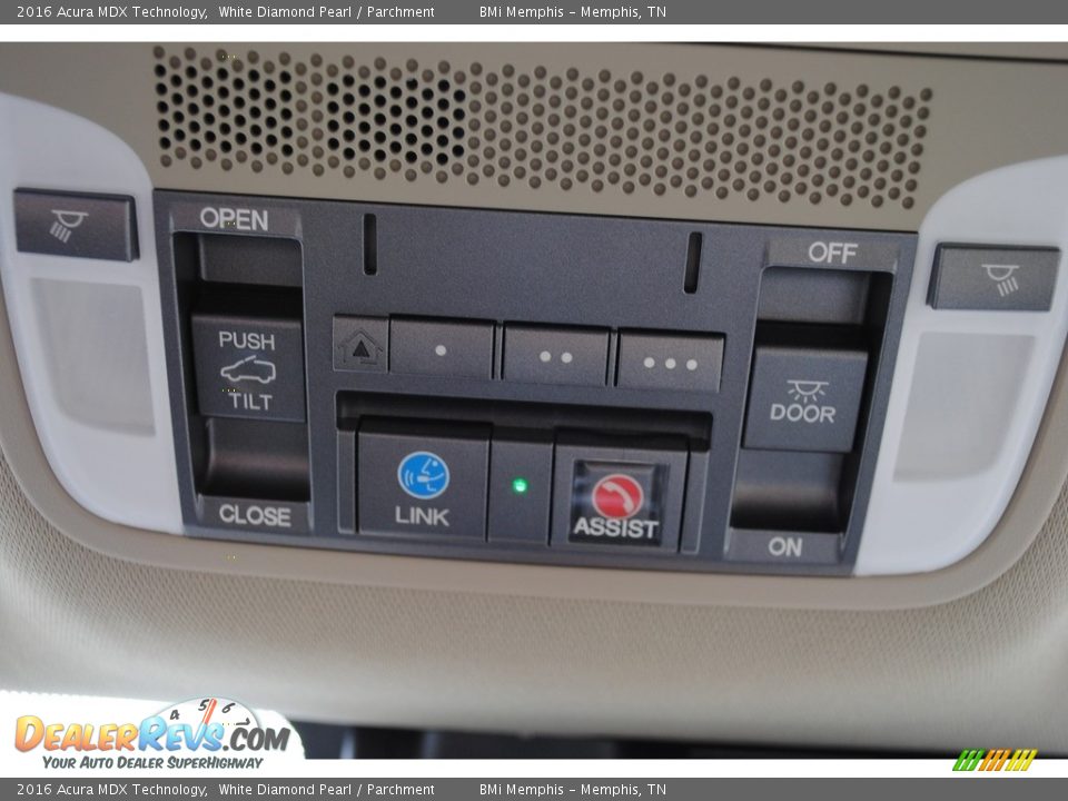 2016 Acura MDX Technology White Diamond Pearl / Parchment Photo #21