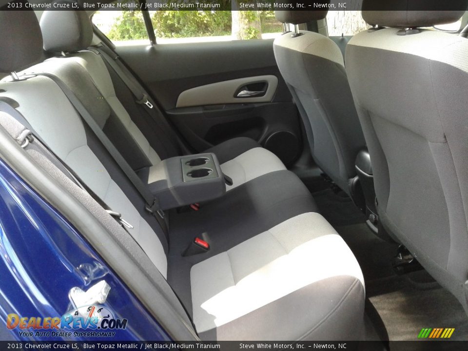 2013 Chevrolet Cruze LS Blue Topaz Metallic / Jet Black/Medium Titanium Photo #13