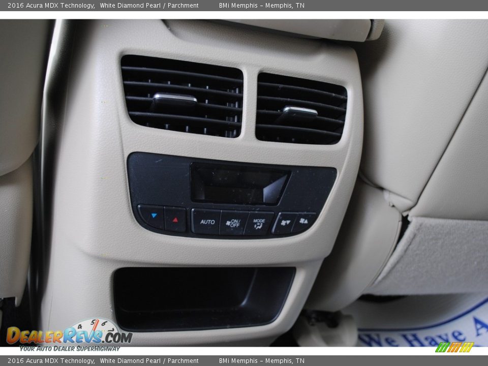 2016 Acura MDX Technology White Diamond Pearl / Parchment Photo #25