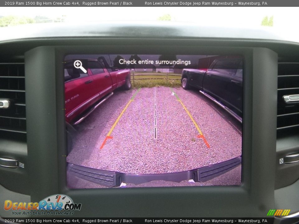 2019 Ram 1500 Big Horn Crew Cab 4x4 Rugged Brown Pearl / Black Photo #18