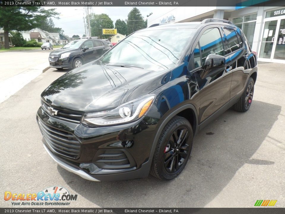 2019 Chevrolet Trax LT AWD Mosaic Black Metallic / Jet Black Photo #2