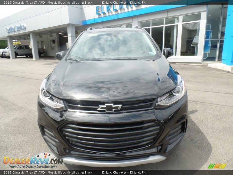 2019 Chevrolet Trax LT AWD Mosaic Black Metallic / Jet Black Photo #3