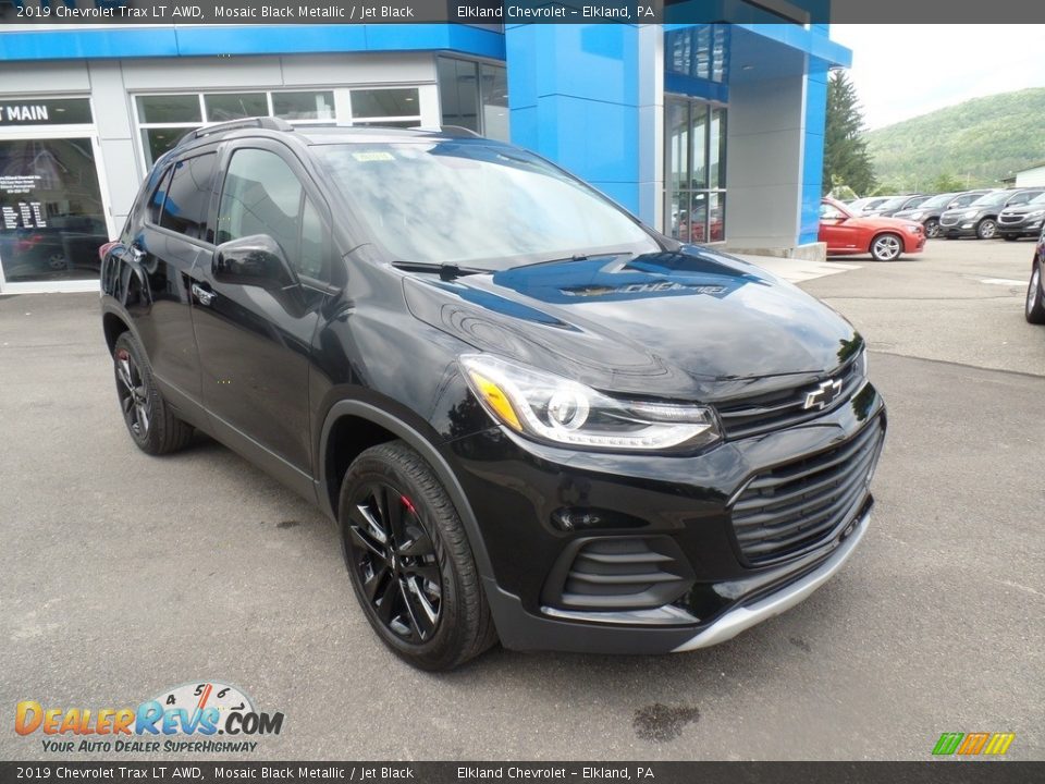 2019 Chevrolet Trax LT AWD Mosaic Black Metallic / Jet Black Photo #4