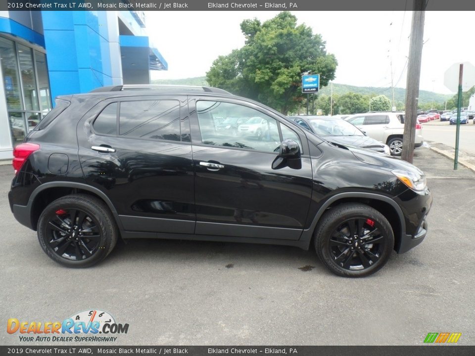 2019 Chevrolet Trax LT AWD Mosaic Black Metallic / Jet Black Photo #5