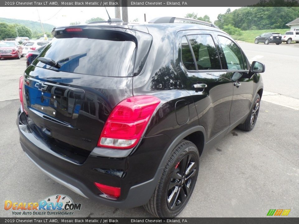 2019 Chevrolet Trax LT AWD Mosaic Black Metallic / Jet Black Photo #6