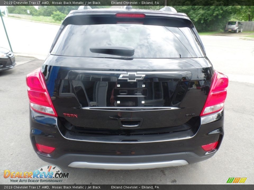2019 Chevrolet Trax LT AWD Mosaic Black Metallic / Jet Black Photo #7