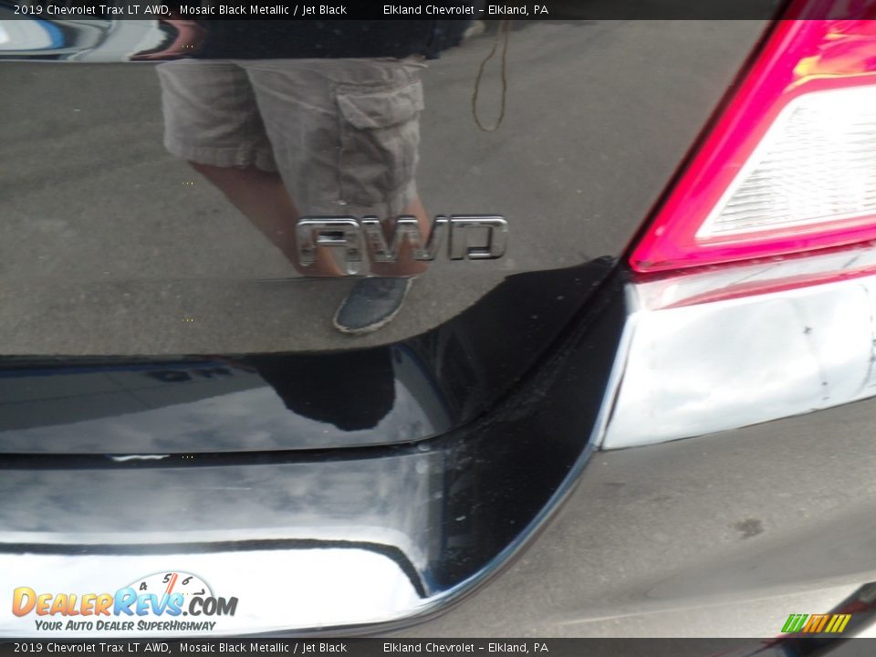 2019 Chevrolet Trax LT AWD Mosaic Black Metallic / Jet Black Photo #12