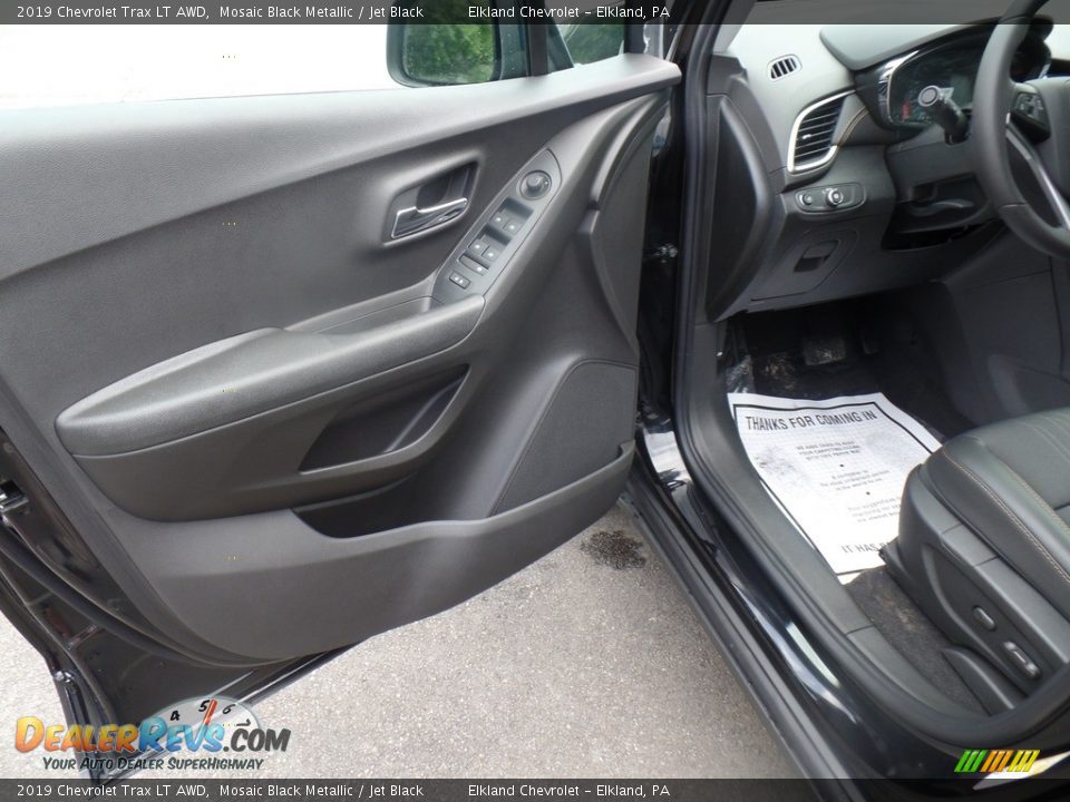 2019 Chevrolet Trax LT AWD Mosaic Black Metallic / Jet Black Photo #13