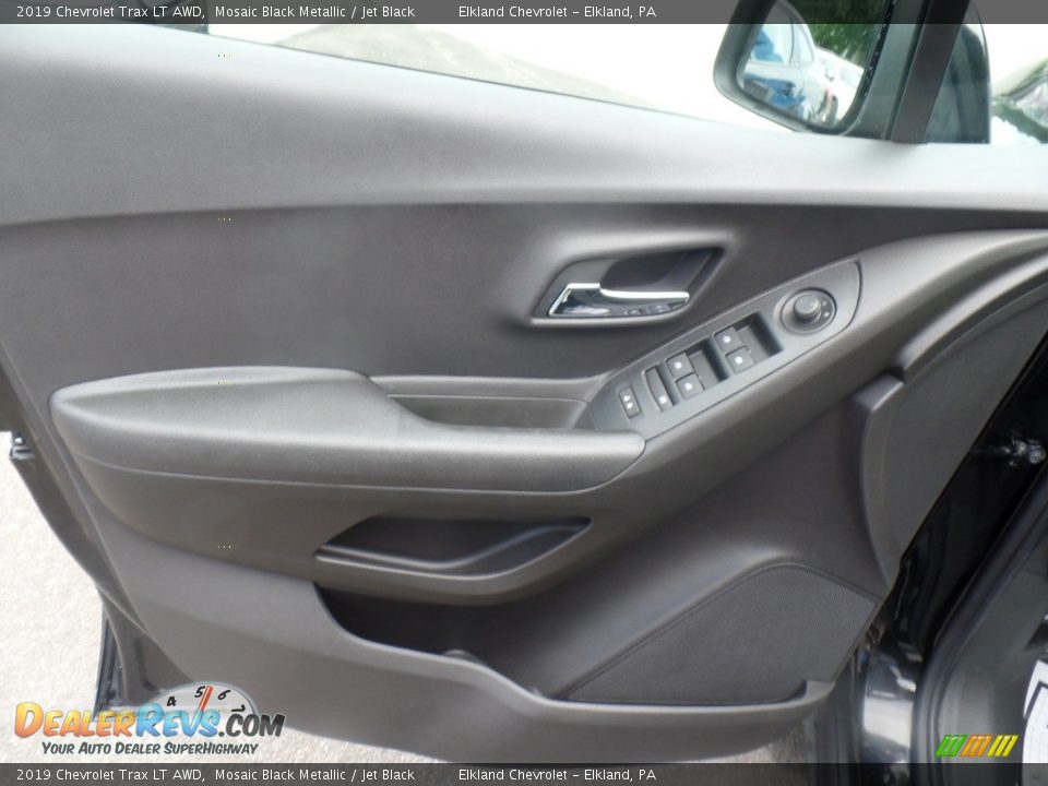2019 Chevrolet Trax LT AWD Mosaic Black Metallic / Jet Black Photo #14