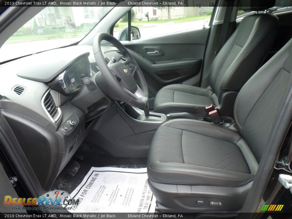 2019 Chevrolet Trax LT AWD Mosaic Black Metallic / Jet Black Photo #16