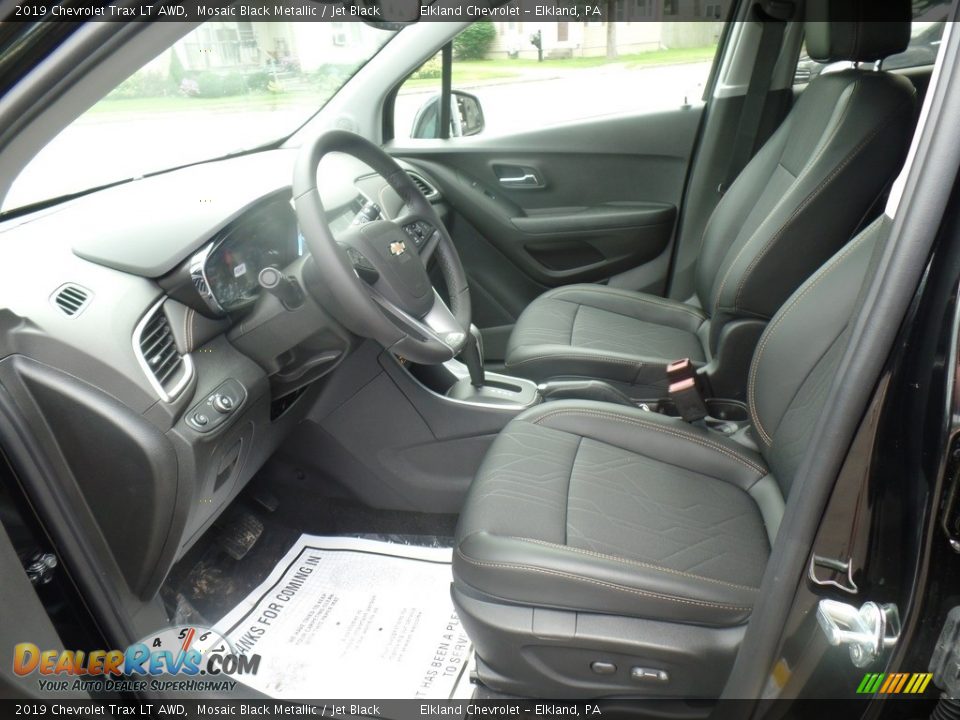 2019 Chevrolet Trax LT AWD Mosaic Black Metallic / Jet Black Photo #18