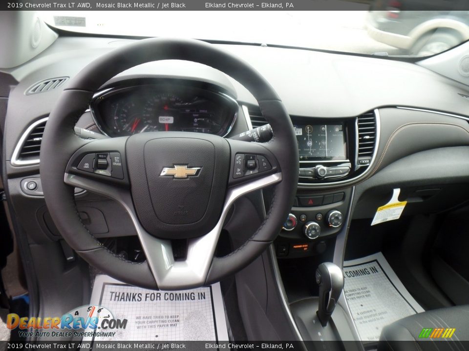2019 Chevrolet Trax LT AWD Mosaic Black Metallic / Jet Black Photo #20