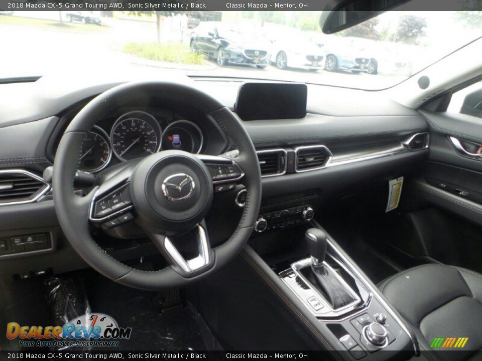 2018 Mazda CX-5 Grand Touring AWD Sonic Silver Metallic / Black Photo #3