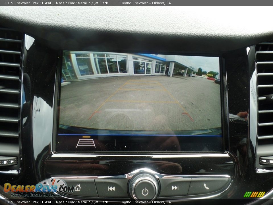 2019 Chevrolet Trax LT AWD Mosaic Black Metallic / Jet Black Photo #30