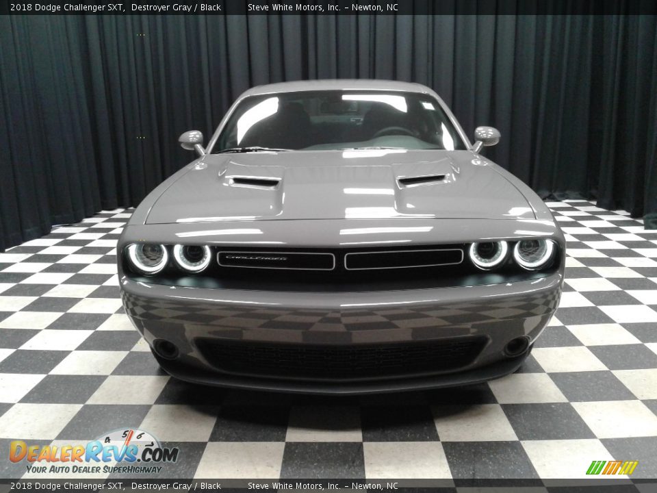 2018 Dodge Challenger SXT Destroyer Gray / Black Photo #3