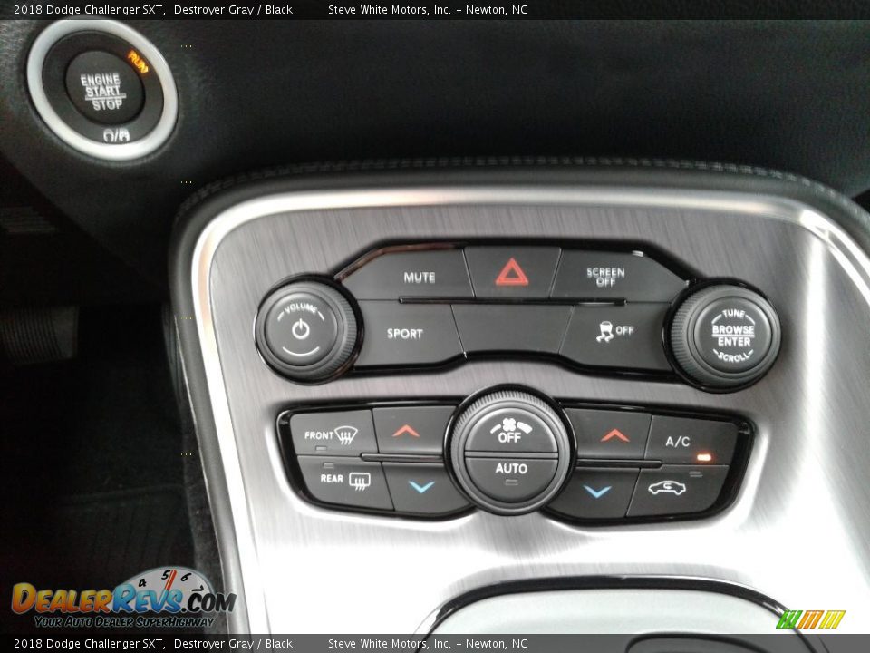 2018 Dodge Challenger SXT Destroyer Gray / Black Photo #23