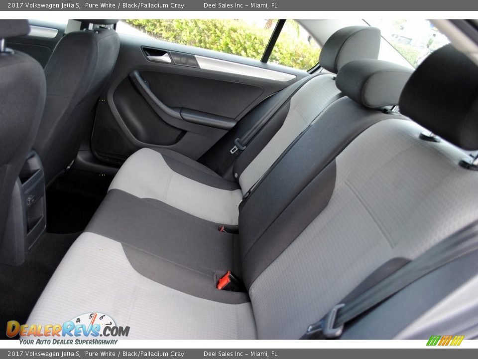 2017 Volkswagen Jetta S Pure White / Black/Palladium Gray Photo #11