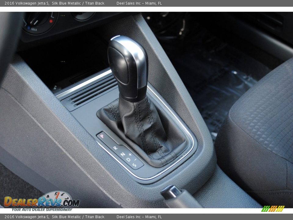 2016 Volkswagen Jetta S Silk Blue Metallic / Titan Black Photo #15