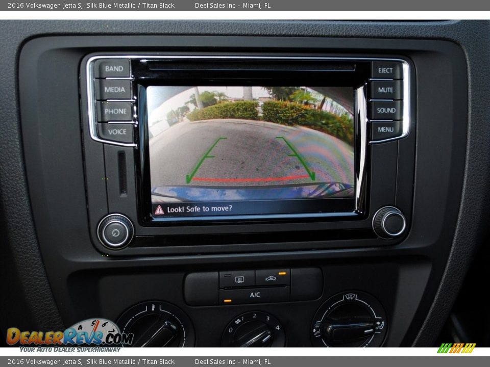 2016 Volkswagen Jetta S Silk Blue Metallic / Titan Black Photo #17