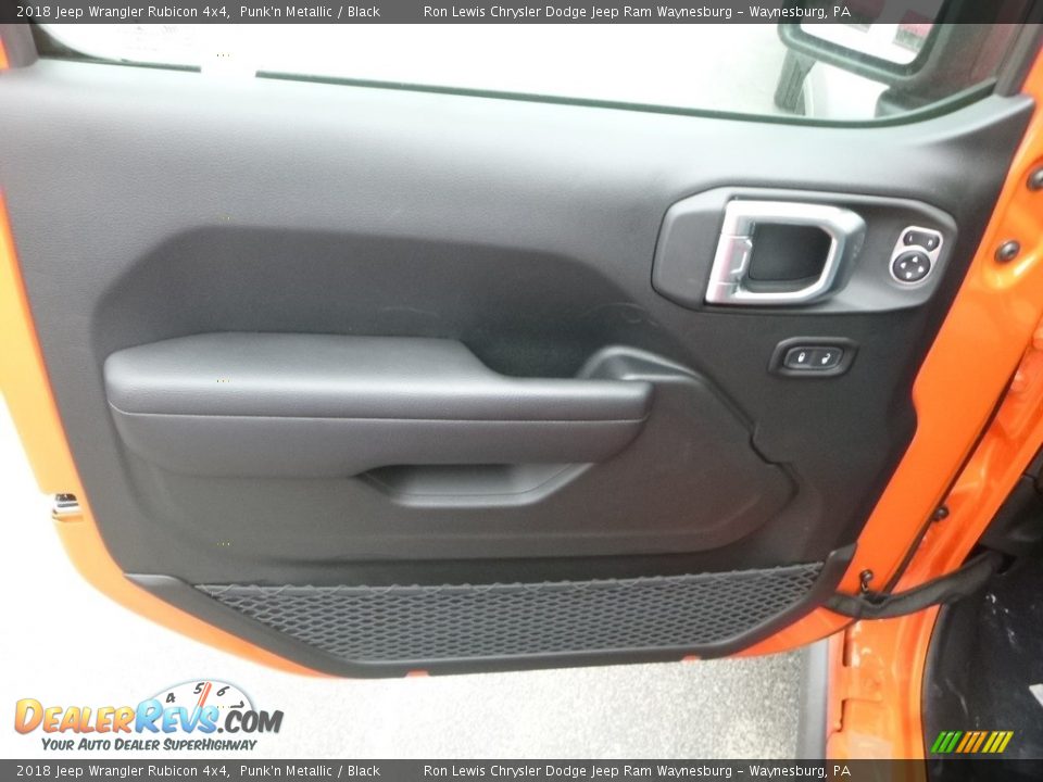 2018 Jeep Wrangler Rubicon 4x4 Punk'n Metallic / Black Photo #13