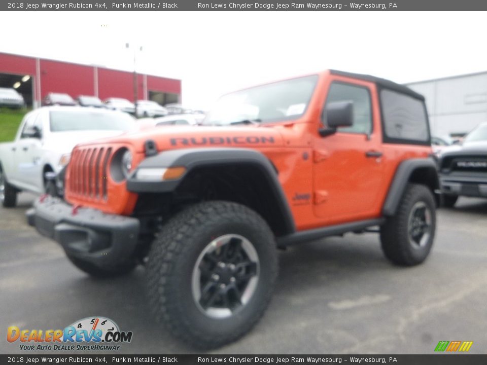 2018 Jeep Wrangler Rubicon 4x4 Punk'n Metallic / Black Photo #20
