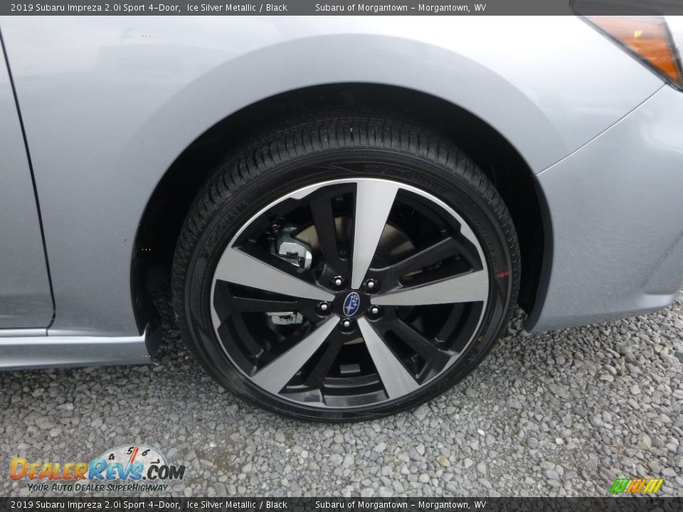 2019 Subaru Impreza 2.0i Sport 4-Door Ice Silver Metallic / Black Photo #2