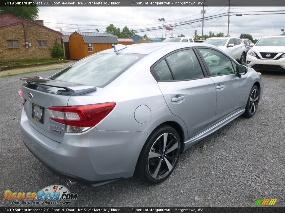 2019 Subaru Impreza 2.0i Sport 4-Door Ice Silver Metallic / Black Photo #4