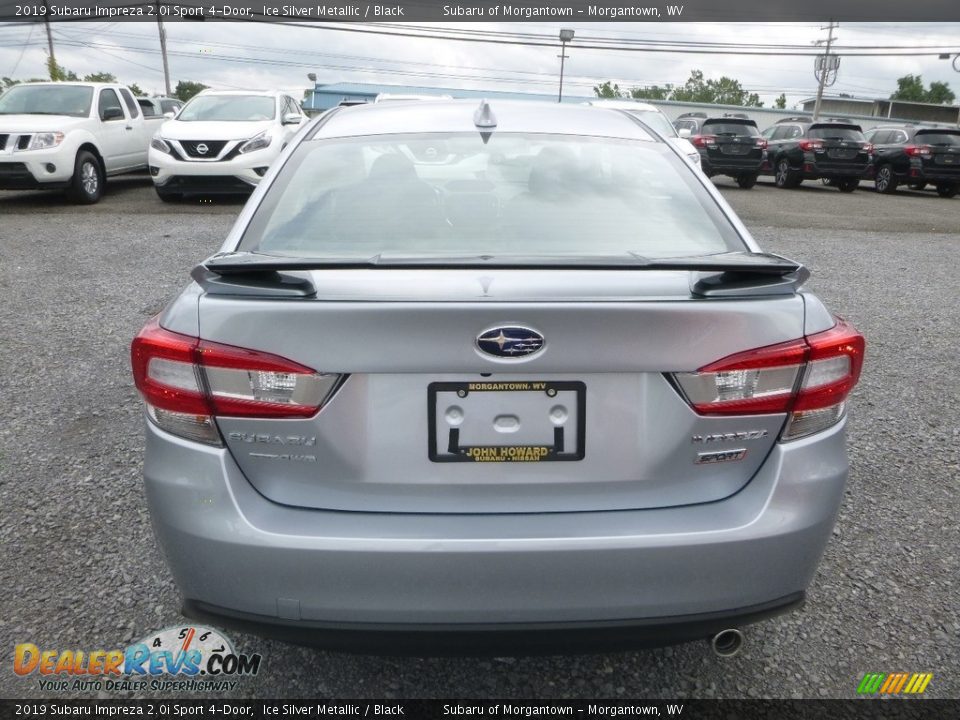 2019 Subaru Impreza 2.0i Sport 4-Door Ice Silver Metallic / Black Photo #5