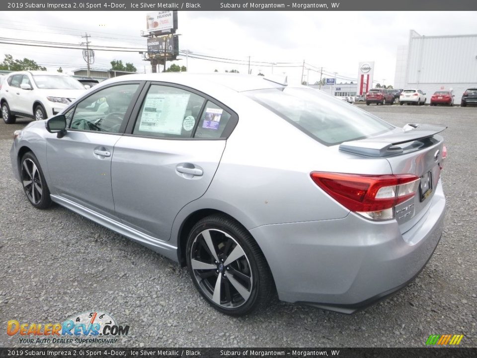 2019 Subaru Impreza 2.0i Sport 4-Door Ice Silver Metallic / Black Photo #6