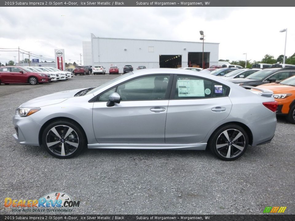2019 Subaru Impreza 2.0i Sport 4-Door Ice Silver Metallic / Black Photo #7