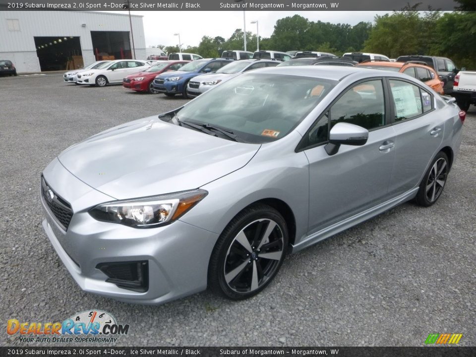 2019 Subaru Impreza 2.0i Sport 4-Door Ice Silver Metallic / Black Photo #8