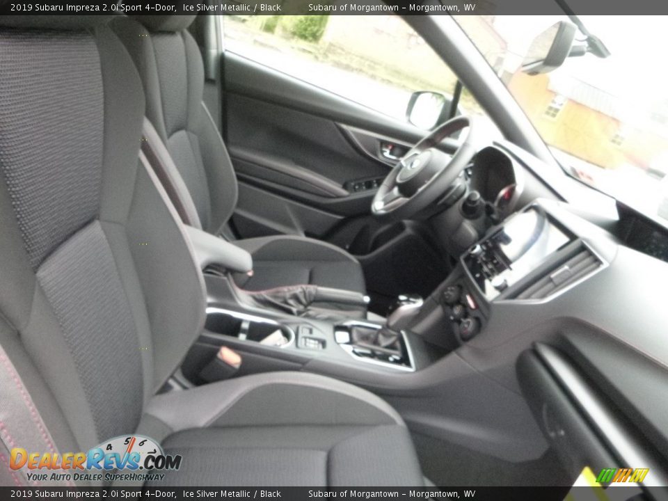 2019 Subaru Impreza 2.0i Sport 4-Door Ice Silver Metallic / Black Photo #10