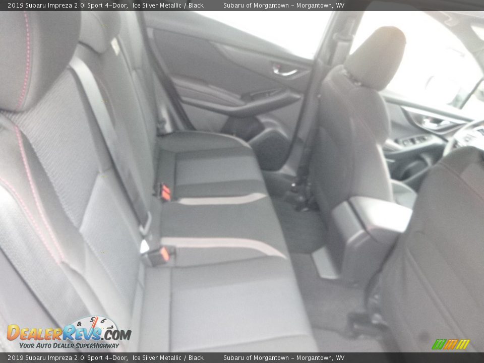 2019 Subaru Impreza 2.0i Sport 4-Door Ice Silver Metallic / Black Photo #12