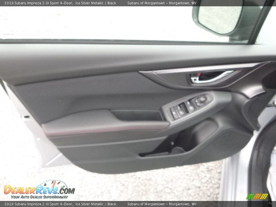 2019 Subaru Impreza 2.0i Sport 4-Door Ice Silver Metallic / Black Photo #13