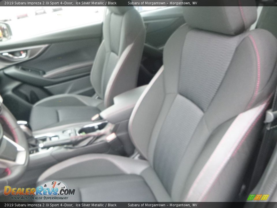 2019 Subaru Impreza 2.0i Sport 4-Door Ice Silver Metallic / Black Photo #14