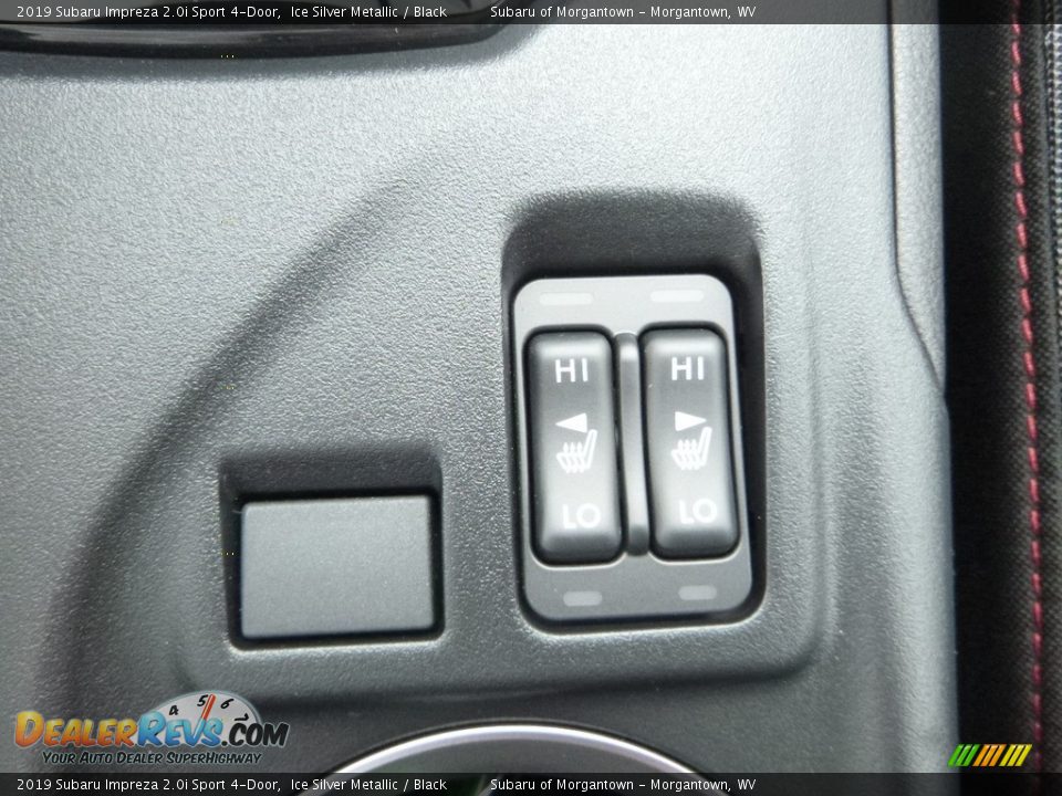 2019 Subaru Impreza 2.0i Sport 4-Door Ice Silver Metallic / Black Photo #20