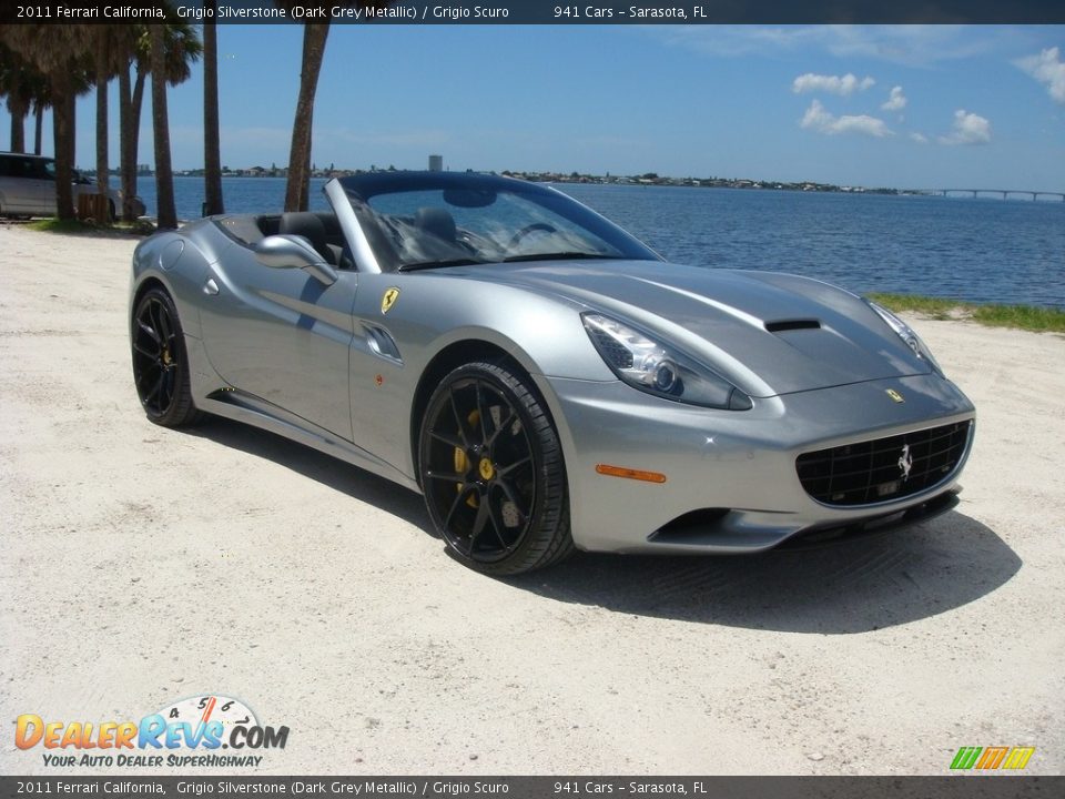 2011 Ferrari California Grigio Silverstone (Dark Grey Metallic) / Grigio Scuro Photo #1