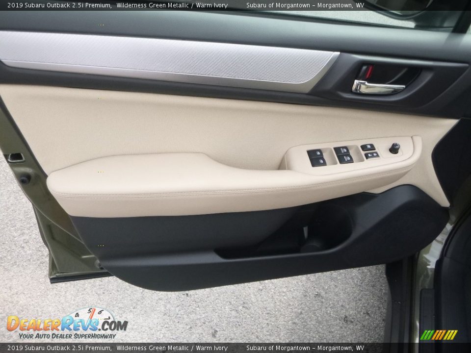 Door Panel of 2019 Subaru Outback 2.5i Premium Photo #13