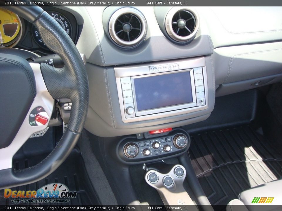 2011 Ferrari California Grigio Silverstone (Dark Grey Metallic) / Grigio Scuro Photo #13