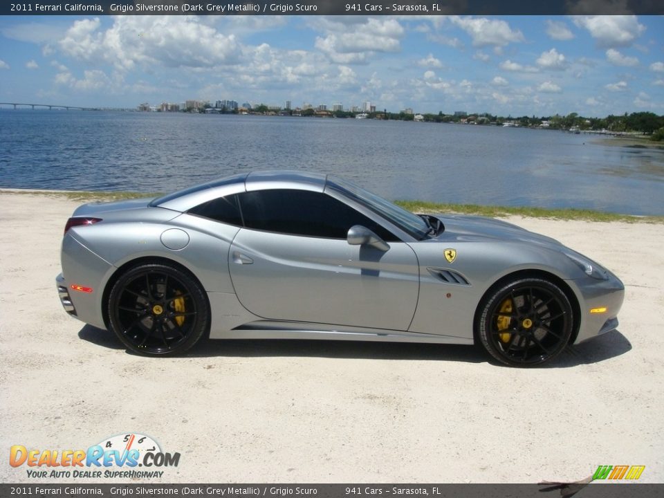 2011 Ferrari California Grigio Silverstone (Dark Grey Metallic) / Grigio Scuro Photo #22