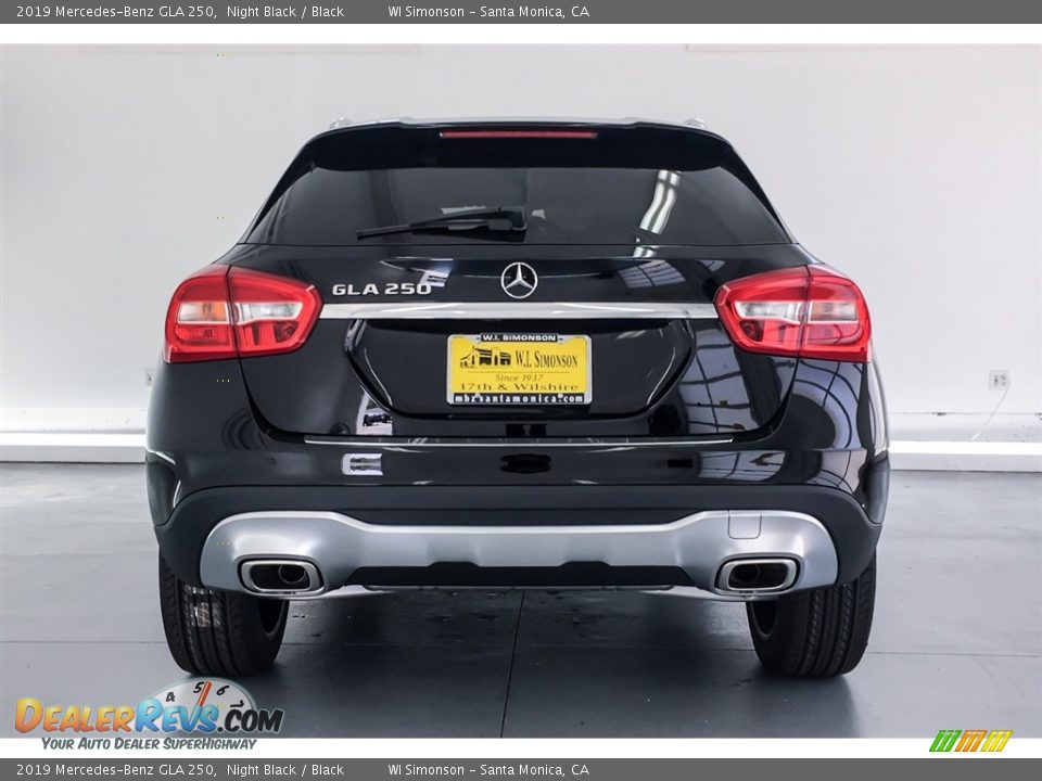 2019 Mercedes-Benz GLA 250 Night Black / Black Photo #3