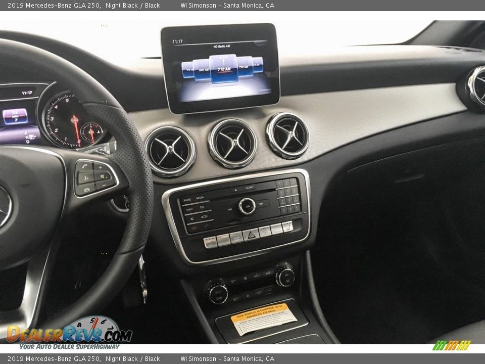2019 Mercedes-Benz GLA 250 Night Black / Black Photo #6