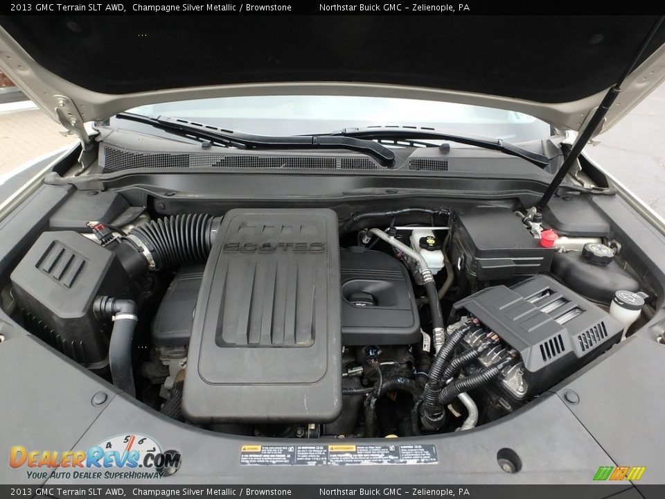2013 GMC Terrain SLT AWD Champagne Silver Metallic / Brownstone Photo #2