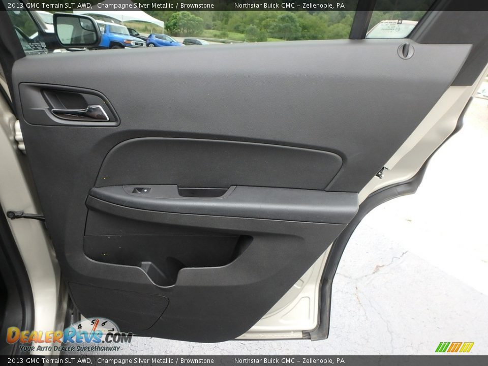 2013 GMC Terrain SLT AWD Champagne Silver Metallic / Brownstone Photo #8